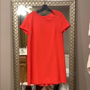 ZARA Dress with pleats on the back | Medium